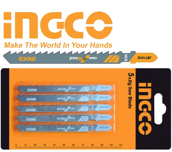 Bộ 5 lưỡi cưa lọng cưa gỗ 74mm ingco jbt101d điện sài gòn