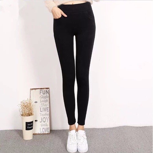 [HCM]Quần legging nữ 4 túi vải dày đẹp