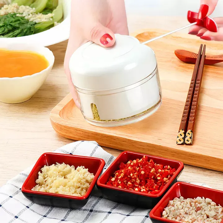 MÁY XAY TỎI ỚT THỊT THỰC PHẨM MINI KÉO DÂY - Vin Boss [ FULL HỘP ...