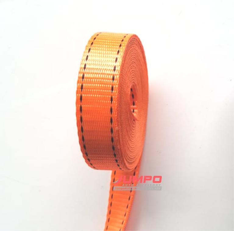 [HCM] Cuộn dây đai polyester 25mm cuộn 30 mét màu cam