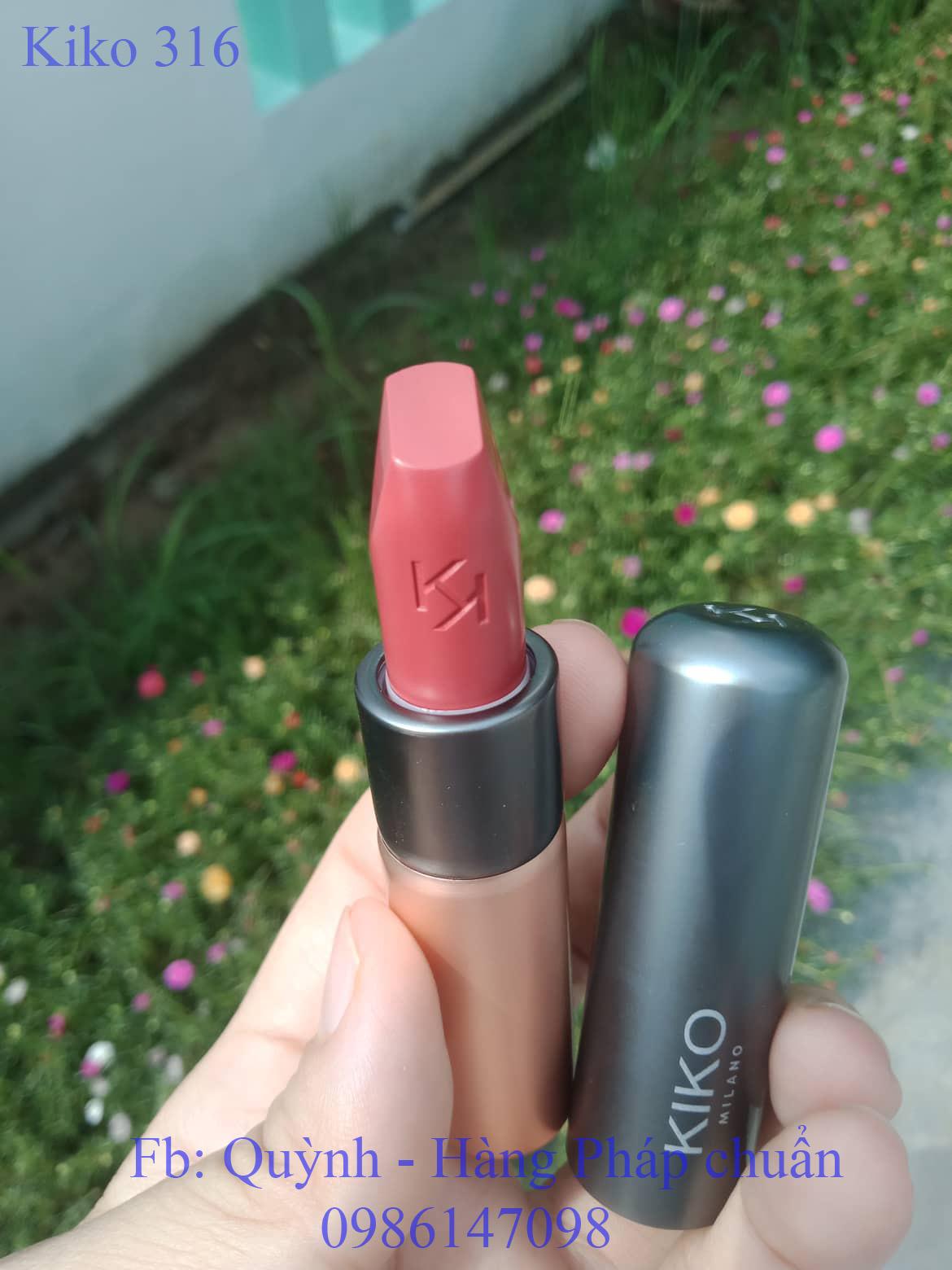 Son Kiko màu 316 (hồng đất)