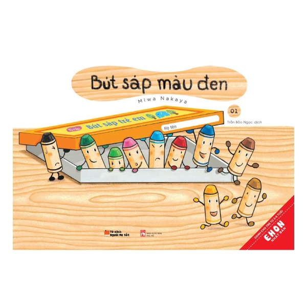 Fahasa - bút sáp màu đen - tập 1