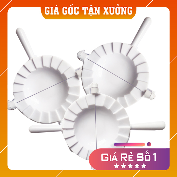 Khuôn làm bánh xếp sủi cảo Tashuan TS-319 đường kính 7 cm màu trắng hàng Việt Nam chất lượng cao - Nhà Của Bạn