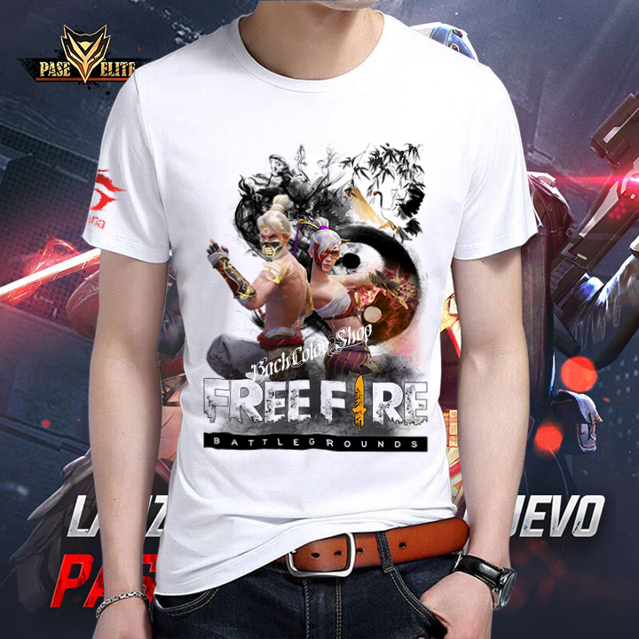 Áo Thun Free Fire Thích Khách Âm Dương T