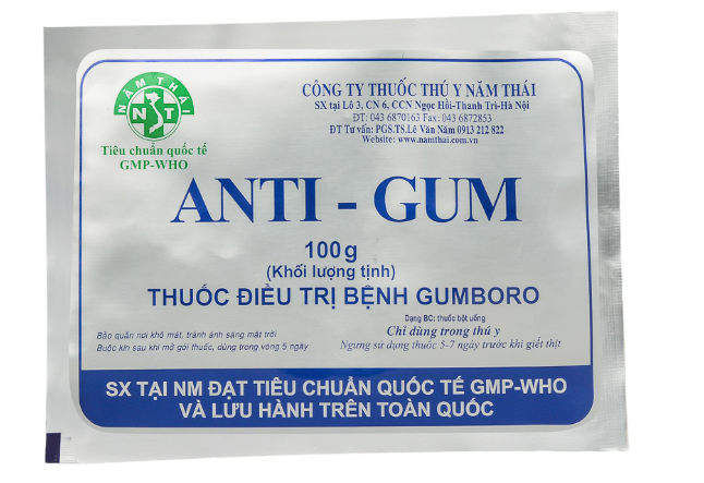 Úm Gà  Antigum NT 100g gumboro
