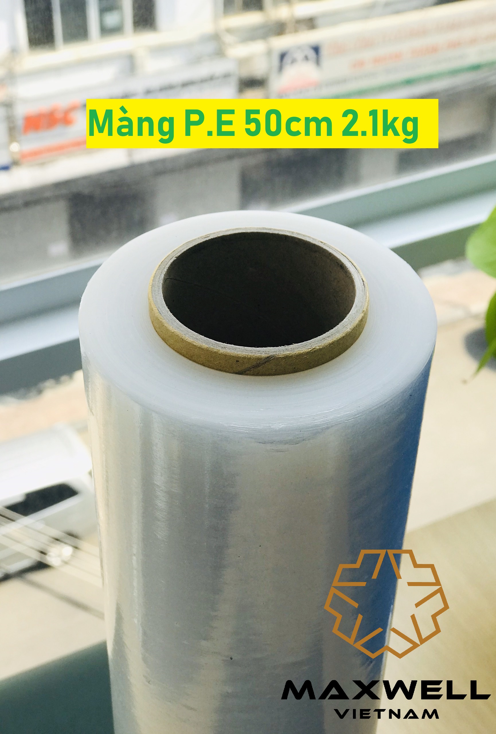 Màng quấn PE 2,1kg Lõi Siêu Mỏng