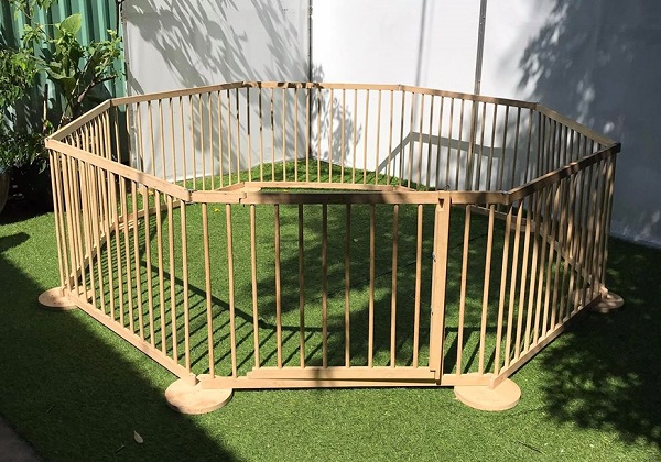 Cũi 3D tạo khu vực chơi cho bé