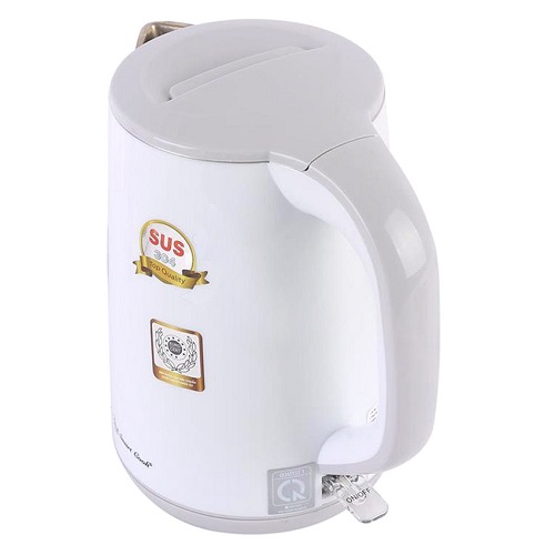 Bình đun siêu tốc/ ấm điện đun nước smartcook kes-0219 1.2l - công suất 1500w - đế xoay 360 độ