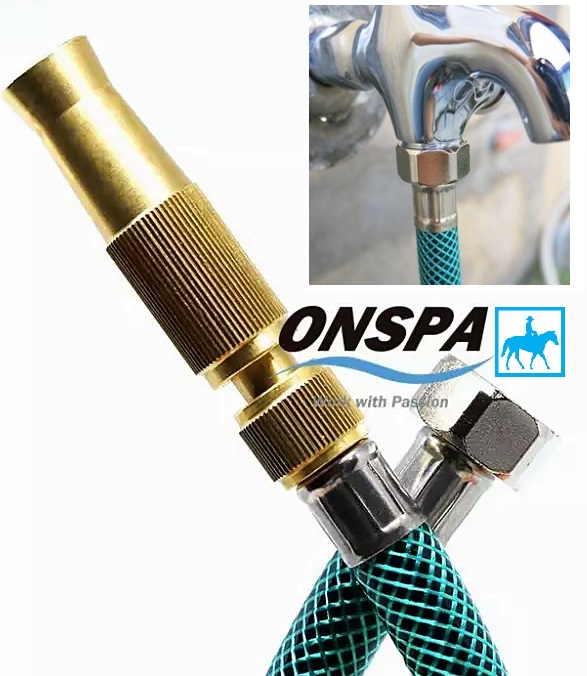 Bộ 8 mét ống nước vòi xịt rửa xe tưới cây điều chỉnh tia onspa 1021 8m