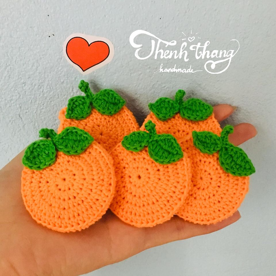 Túi đựng tỏi cho bé (Hình hoa quả) (By THÊNHTHANG HANDMADE)