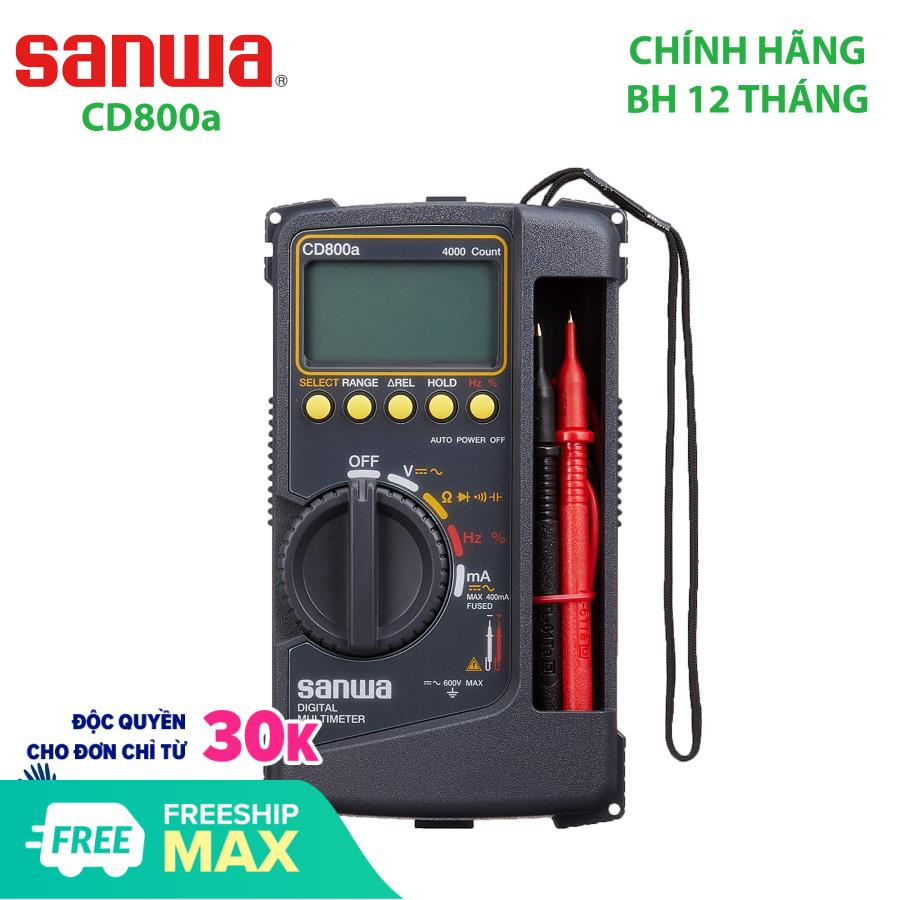 Đồng hồ đo điện tử Sanwa CD800a