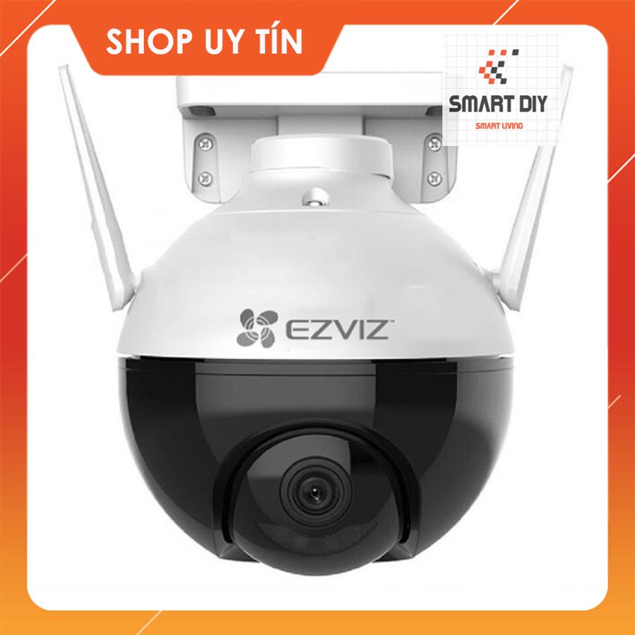 Camera wifi xoay 360 quay quét ngoài trời có màu ban đêm độ phân giải 2MP Ezviz mới C8C