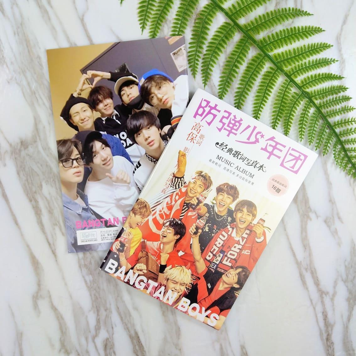 [HCM]Photobook mini 32 trang giấy dày BTS