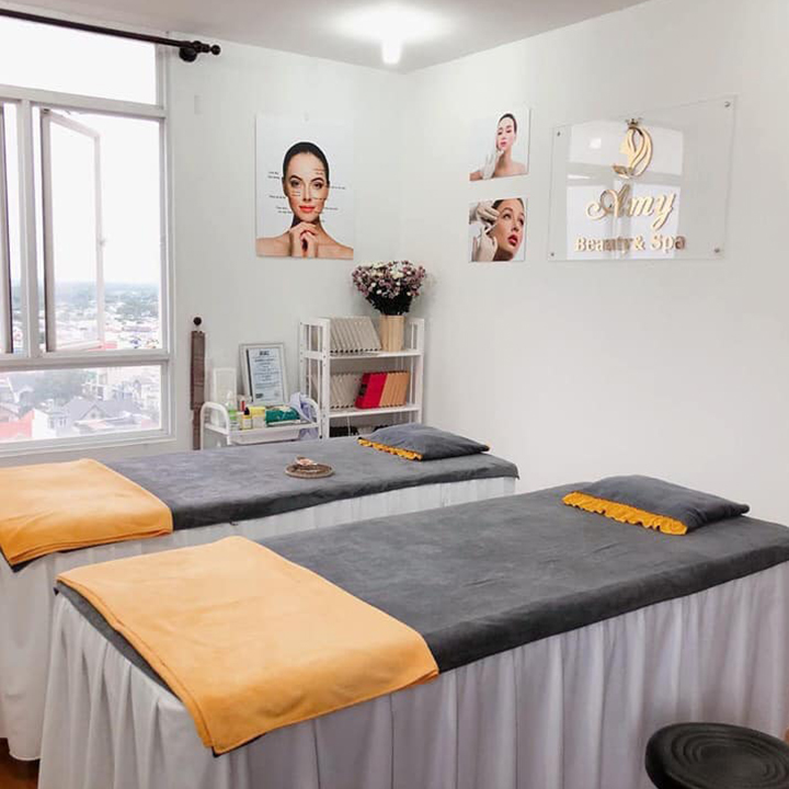 Khăn trải giường spa loại dày, mịn, KT 90*1m9, nhiều màu