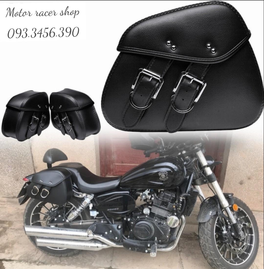 [HCM]Túi da treo xe Hoàng tử Harley