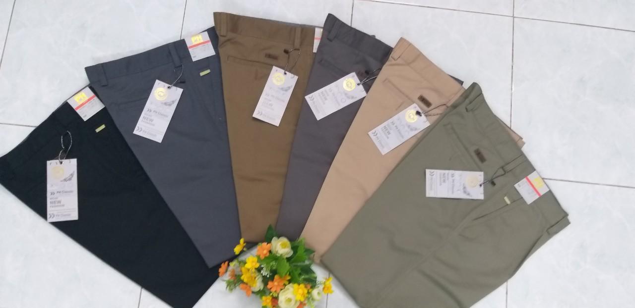 Quần kaki trung niên bigsize màu chuẩn