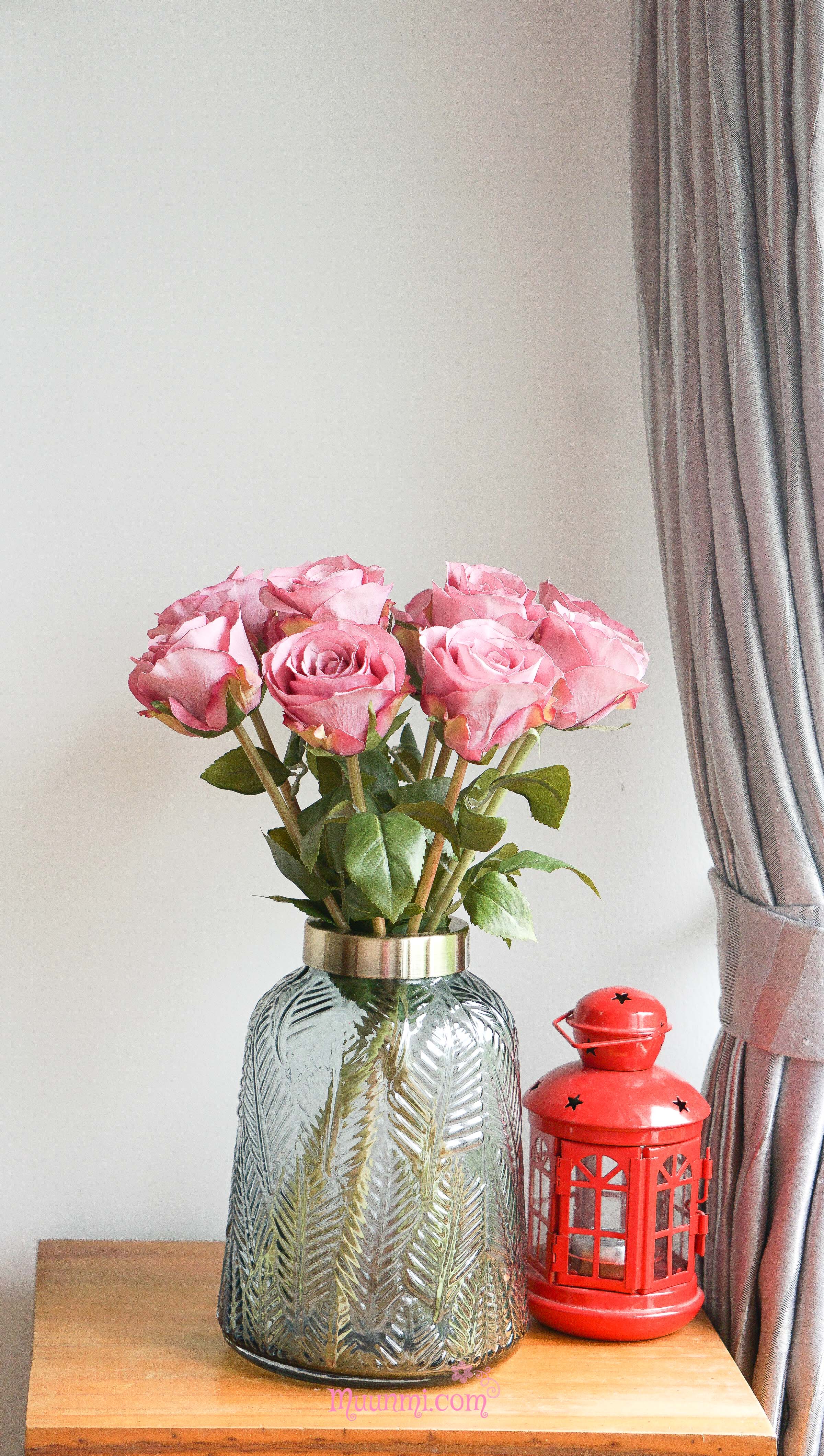 Hoa lụa | Hoa Hồng Mây với sắc cam tươi sáng, đẹp nhẹ nhàng và tây