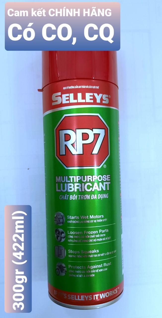 [HCM]CHAI XỊT TẨY RỈ BÔI TRƠN RP7 [300gr - 422ml] (Selleys - Thái Lan)