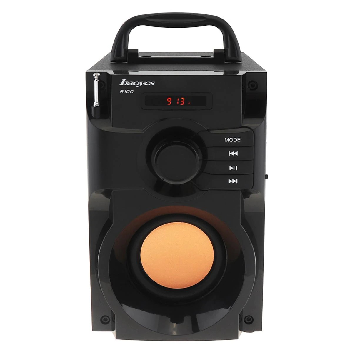 Loa Nghe Nhạc Bluetooth Hayes Cao Cấp Super Bass RS - A100 A100 Có Điều Khiển Từ Xa - Hàng Nhập Khẩu