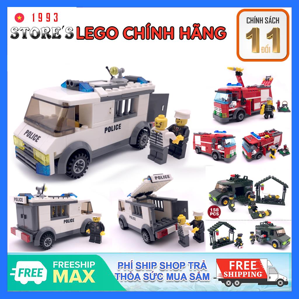 Lego đồ chơi, Lego cảnh sát bắt tội phạm, đồ chơi xếp hình cho bé.
