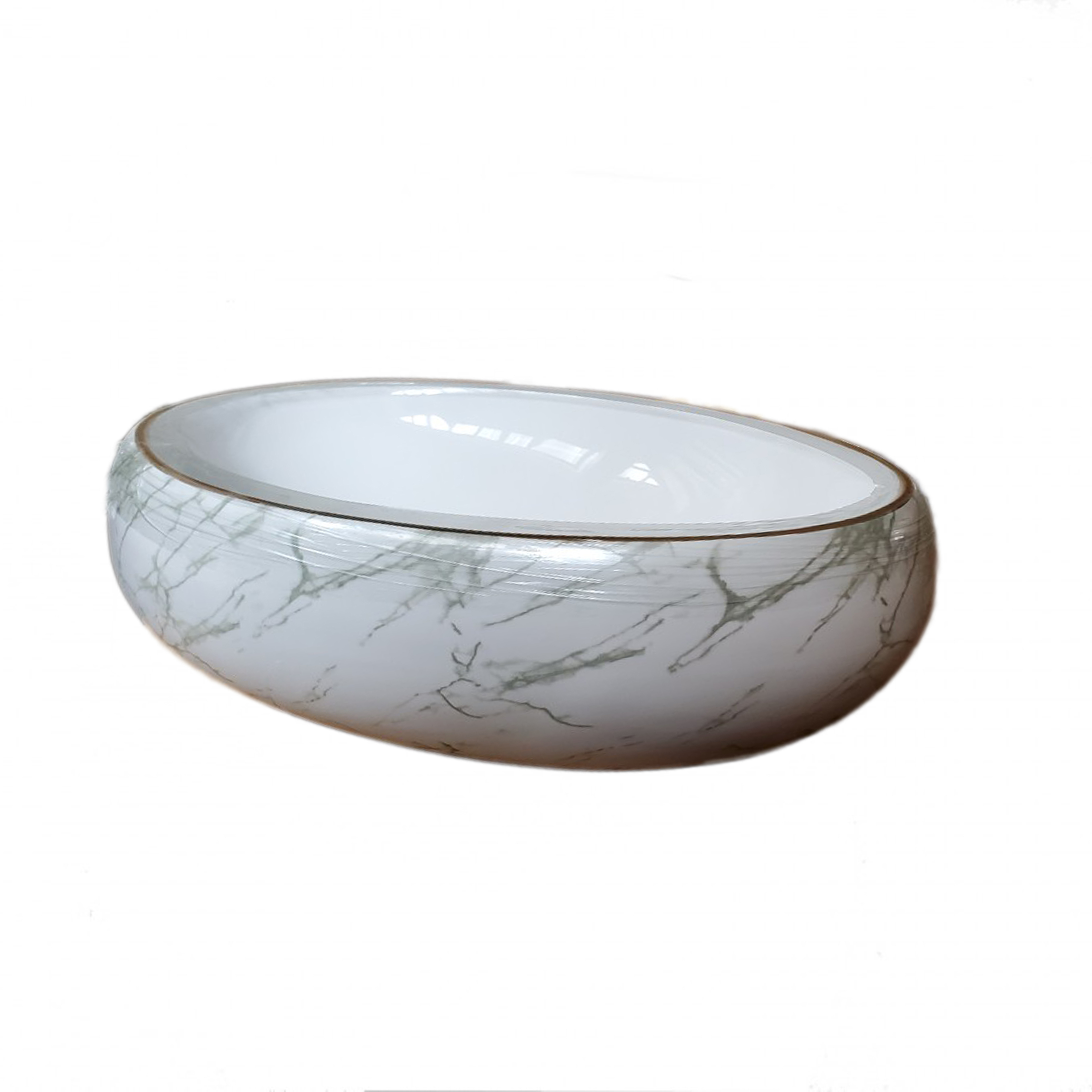 Chậu lavabo bàn đá cao cấp luxe c108 mini