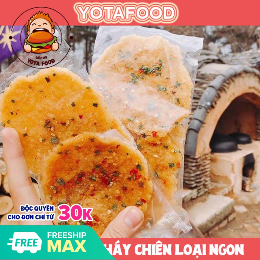 Combo 5 bịch Cơm cháy chiên mắm hành loại 1 ( Giòn ngon - đậm vị ) | Đồ ăn vặt Yotafood