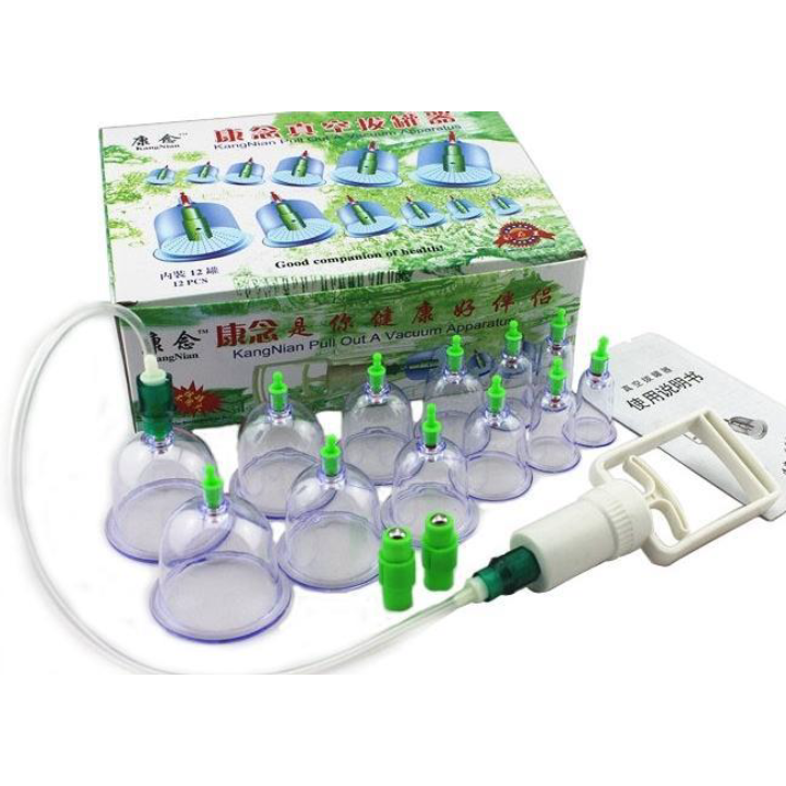 Bộ giác hơi không dùng lửa 12 món