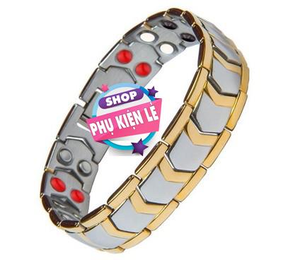 Vòng tay điều hòa huyết áp cao cấp nhật bản 5 in 1