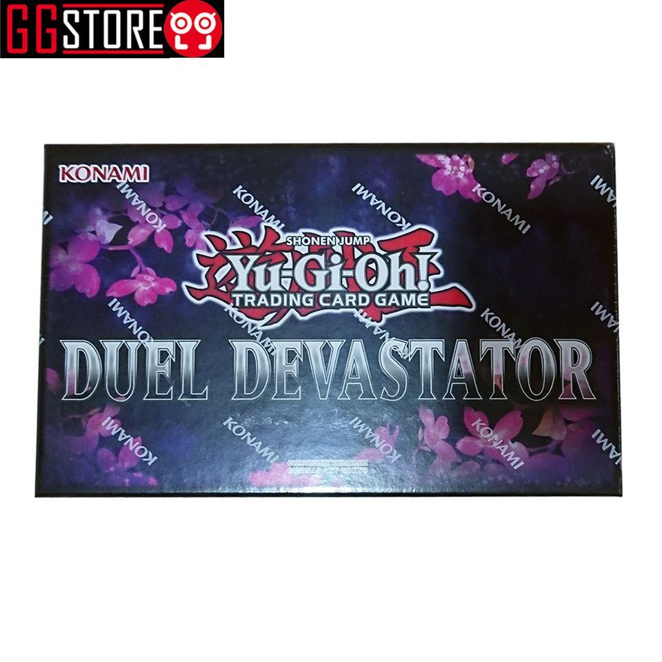 Bài yugioh xịn - hộp thẻ bài duel devastator tiếng anh