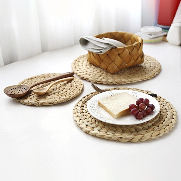 Thảm lục bình thảm lót đế size 30cm