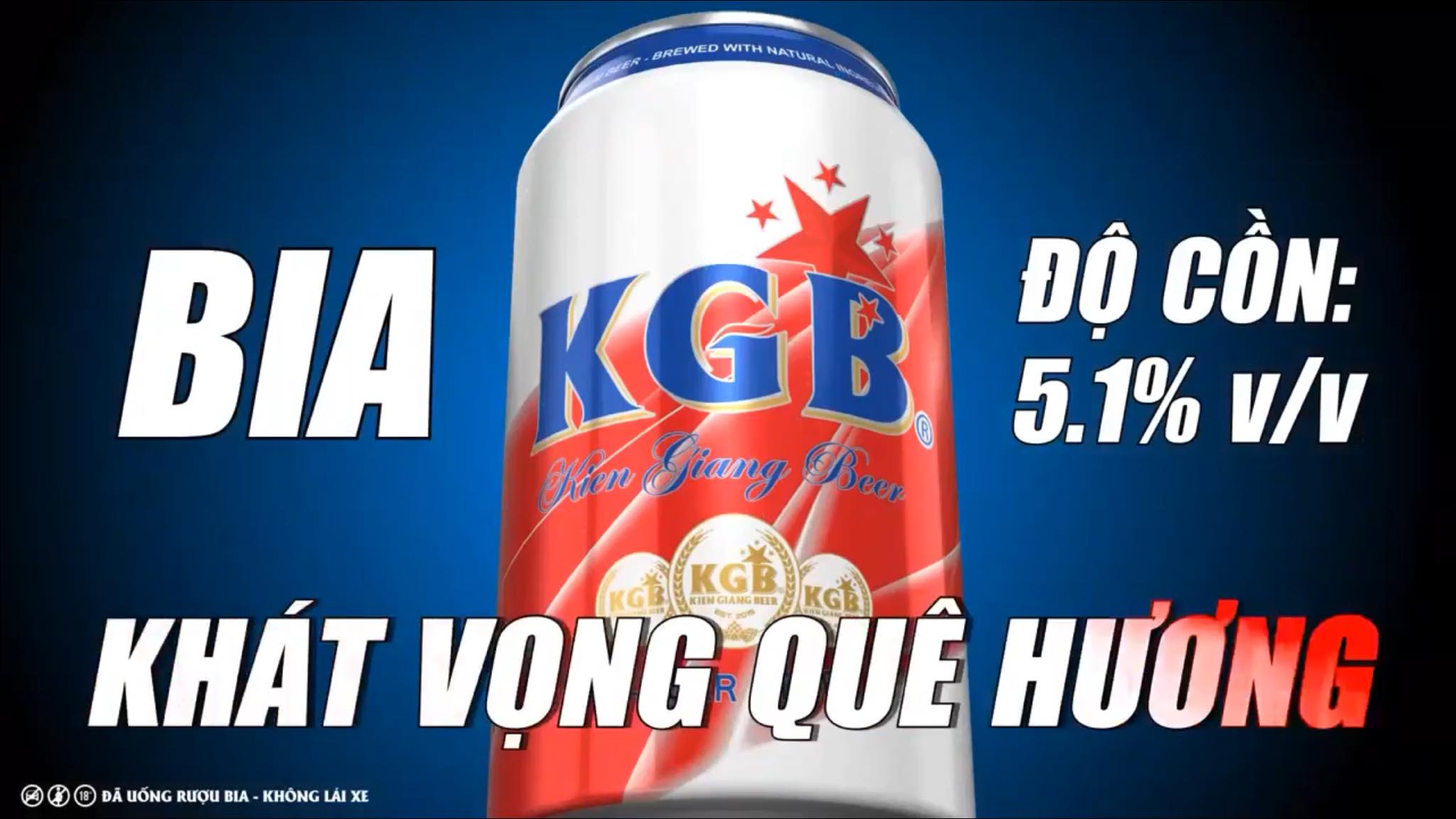Bia Lon KGB Vol 5,1 Thùng 24 lon 330ml
