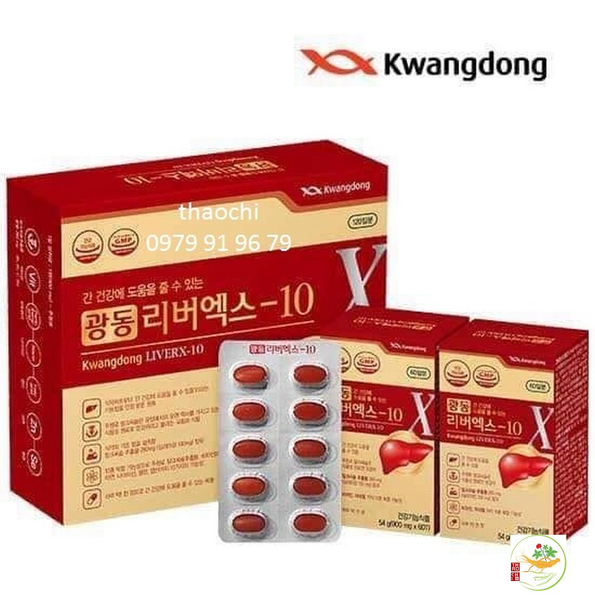 Viên Bổ Gan Nội Địa Kwangdong Hàn Quốc, Hộp 120 Viên