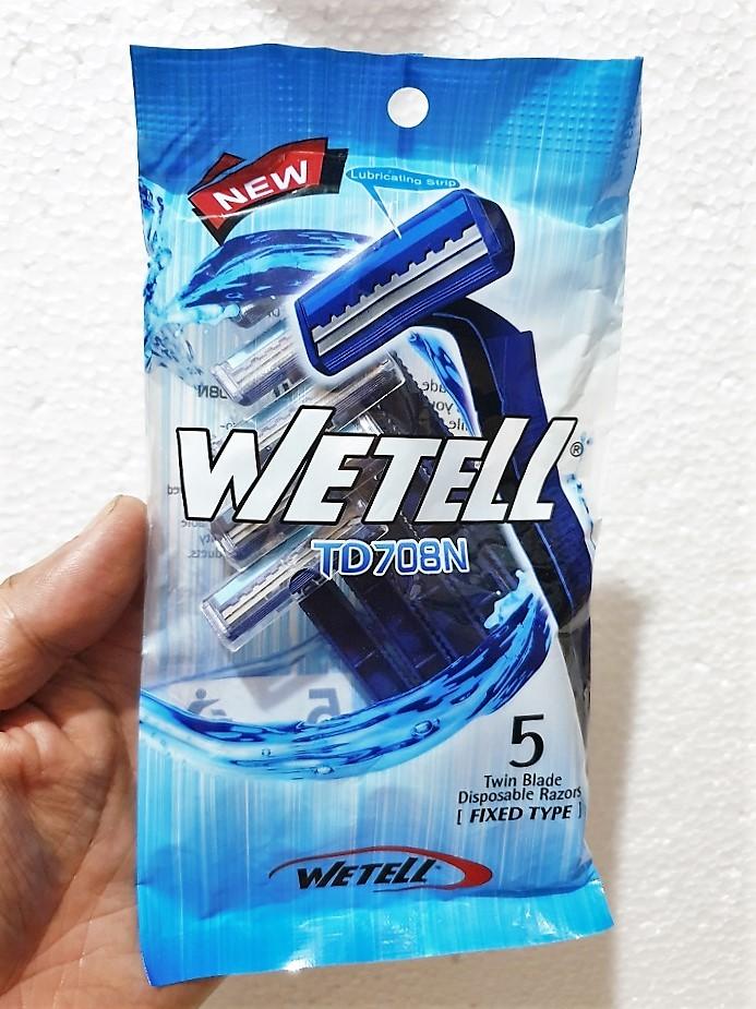 Combo 10 cây dao cạo râu Wetell tiện lợi