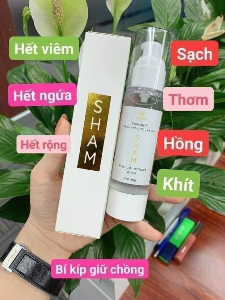 Dung dịch vệ sinh phụ nữ cao cấp SHAM Huyền Phi N05 Spa Huyền Phi.(Tặng kèm bông rửa Spa) Dung dịch vệ sinh ngoài vùng kín, dưỡng ẩm, an toàn không gây kích ứng da. CAM KẾT HÀNG CHÍNH HÃNG