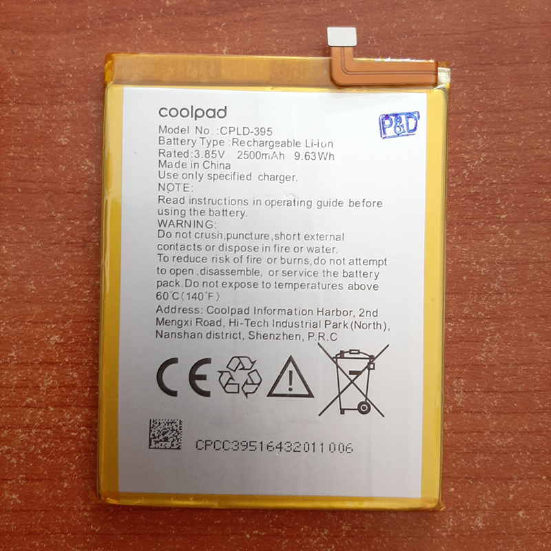 Pin điện thoại Coolpad E502 Zin