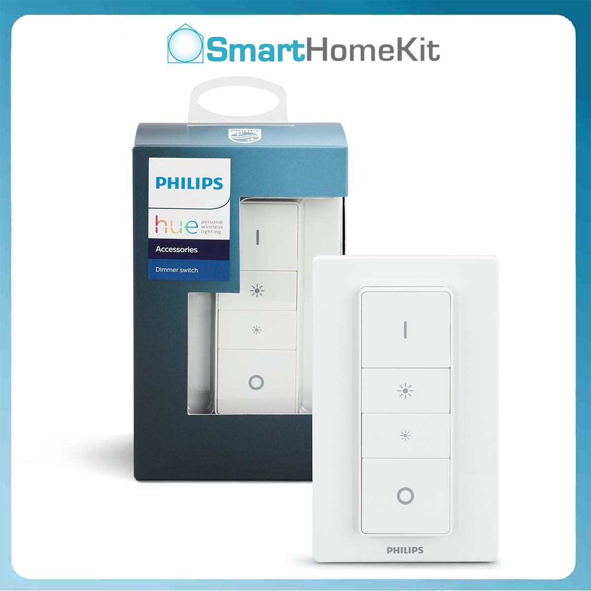 Phím điều chỉnh độ sáng Philips Hue Dimmer Switch dành cho đèn Philips Hue