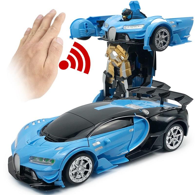 Xe robot biến hình Siêu Xe lớn 38cm - Cảm ứng - giao mẫu ngâu nhiên