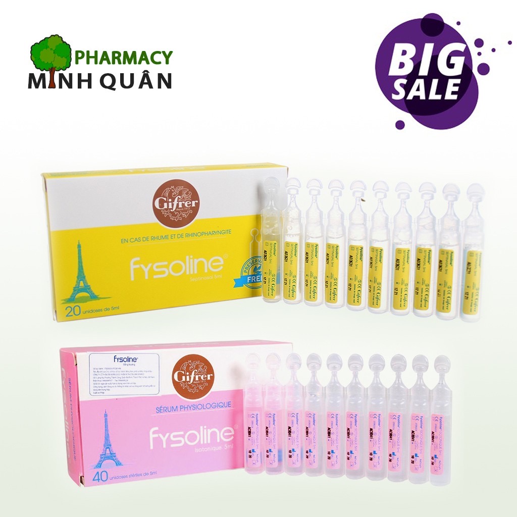 Nước muối sinh lý fysoline