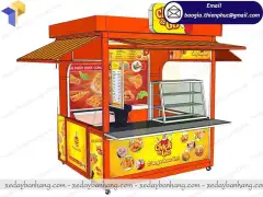 Quầy kiot bán thức ăn nhanh giá cạnh tranh - Thiên Phúc -  ĐT: 0903897980 - kiotbanhang.com