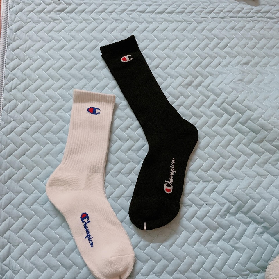 Tất - Vớ Champion Cao Cổ Đặc Biệt Hàng VNXK ( Mua 5 Đôi Tặng 1 Đôi Adidas Cổ trung hàng VNXK)