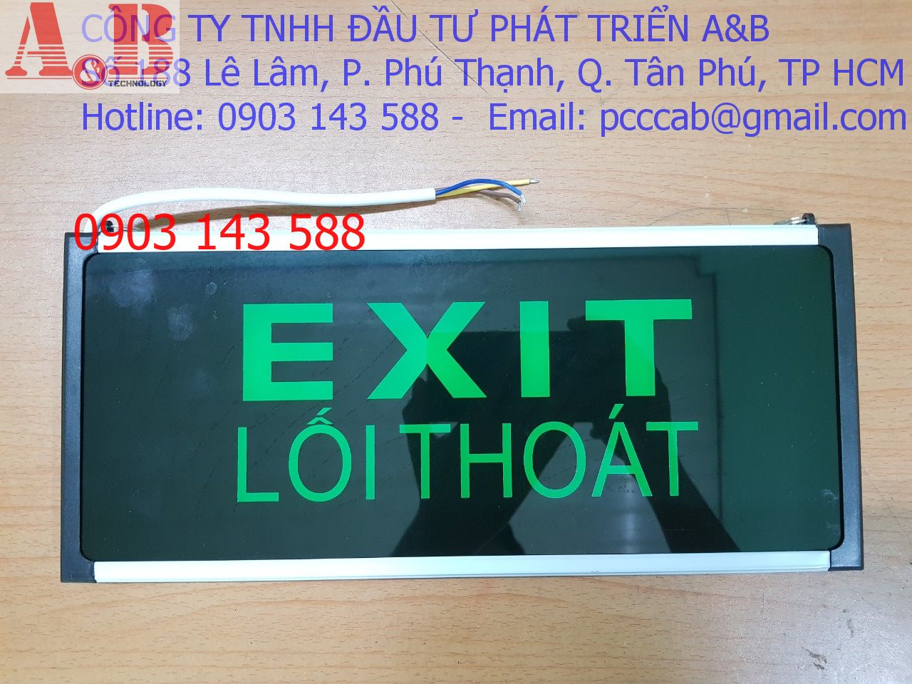 Đèn exit lỗi thoát đèn exit thoát hiểm