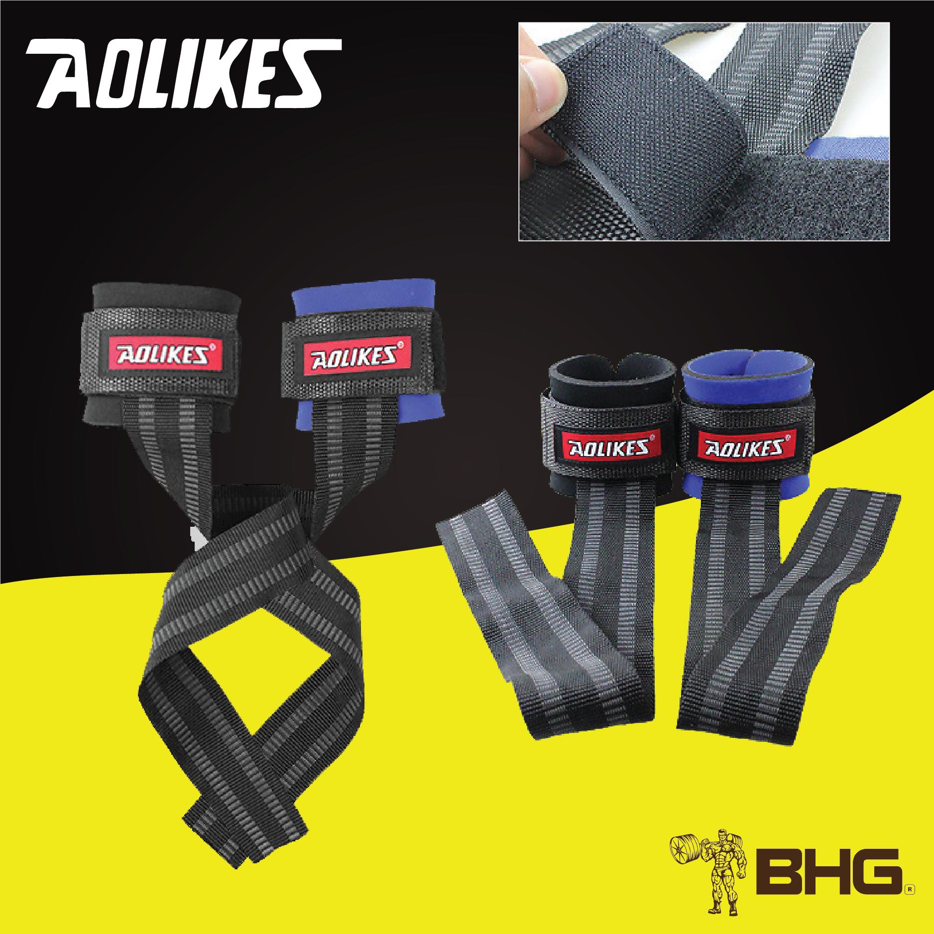 Dây kéo Lưng Tập Thể Hình, Lifting Straps Hỗ Trợ Tập Gym (Đôi)