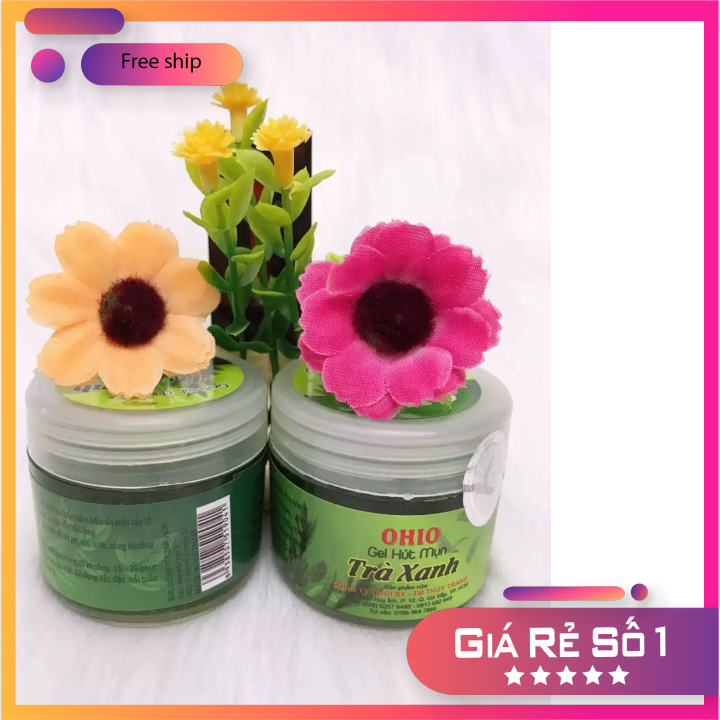 Gel lột mụn trà xanh ohio chính hãng