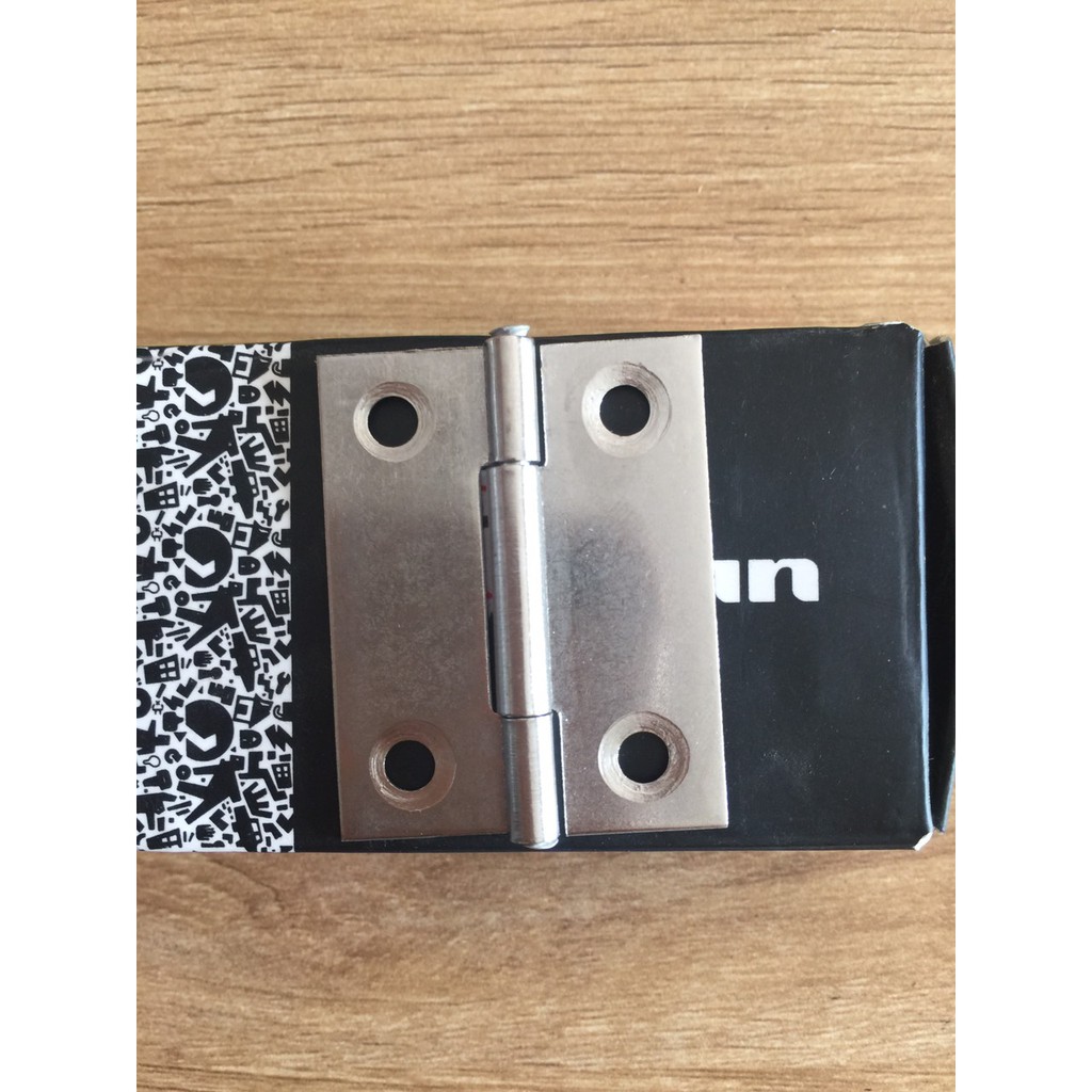 2 BẢN LỀ LÁ INOX IVAN 4F - 8F