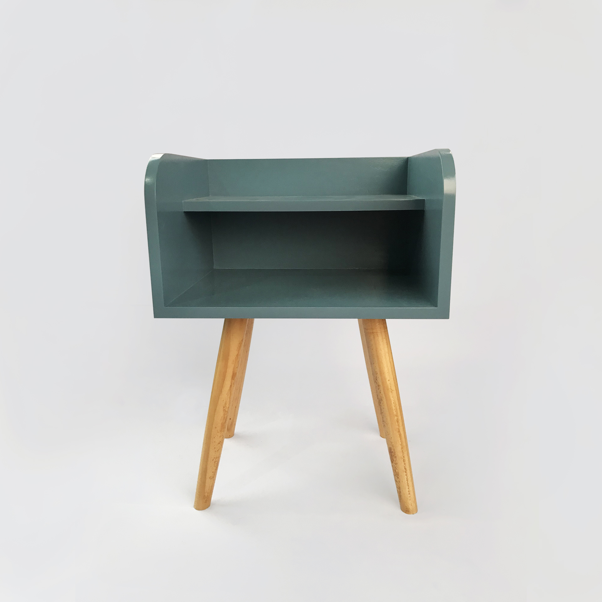 Táp đầu giường có hộc - kt 45x35x65 - thân gỗ mdf17 phủ melamine - chân gỗ thông
