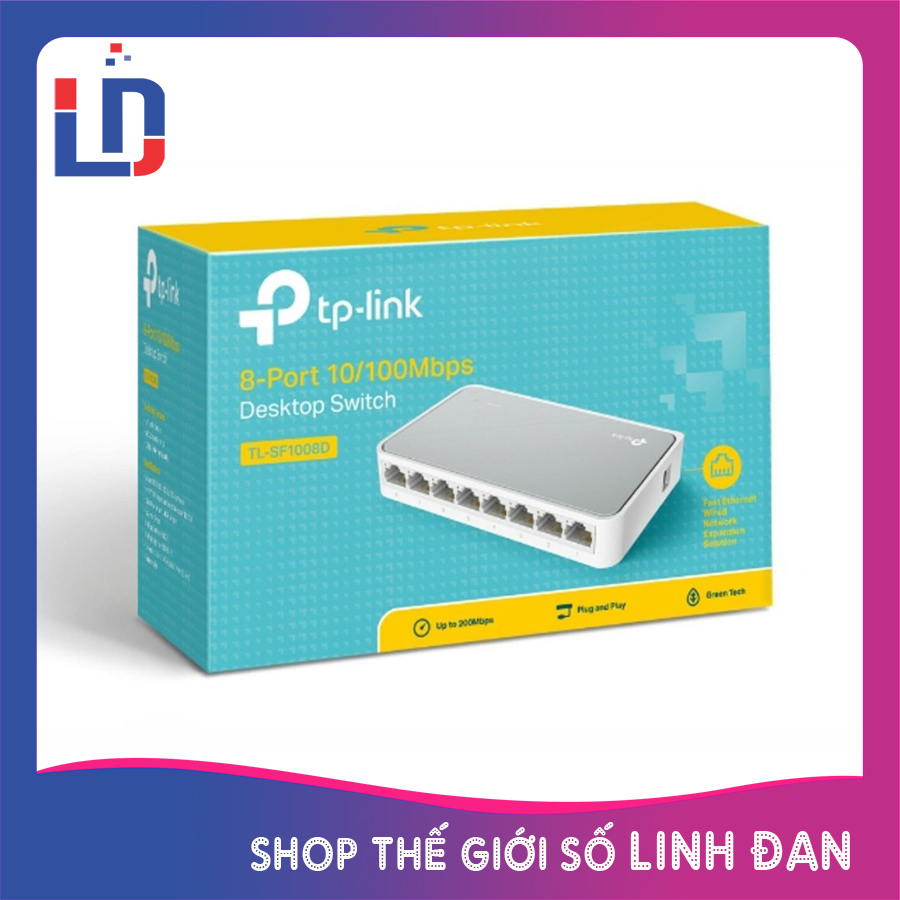 Bộ chia mạng 8 cổng tp-link sf1008d switch 8 port 10/100mmbps sf1008 1008