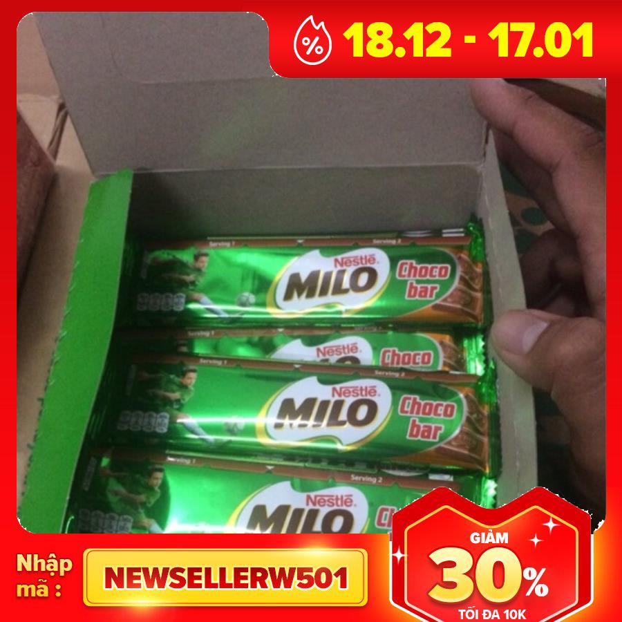 Kẹo socola milo chocobar 222k/ hộp 24 thanh 30g