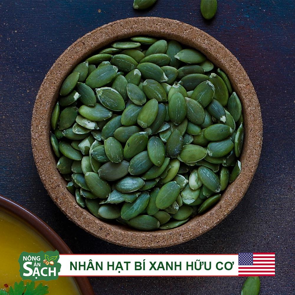 500g Nhân Bí Xanh Hữu Cơ Mỹ