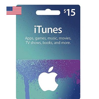 [HCM]Thẻ iTunes 15 USD Hệ US