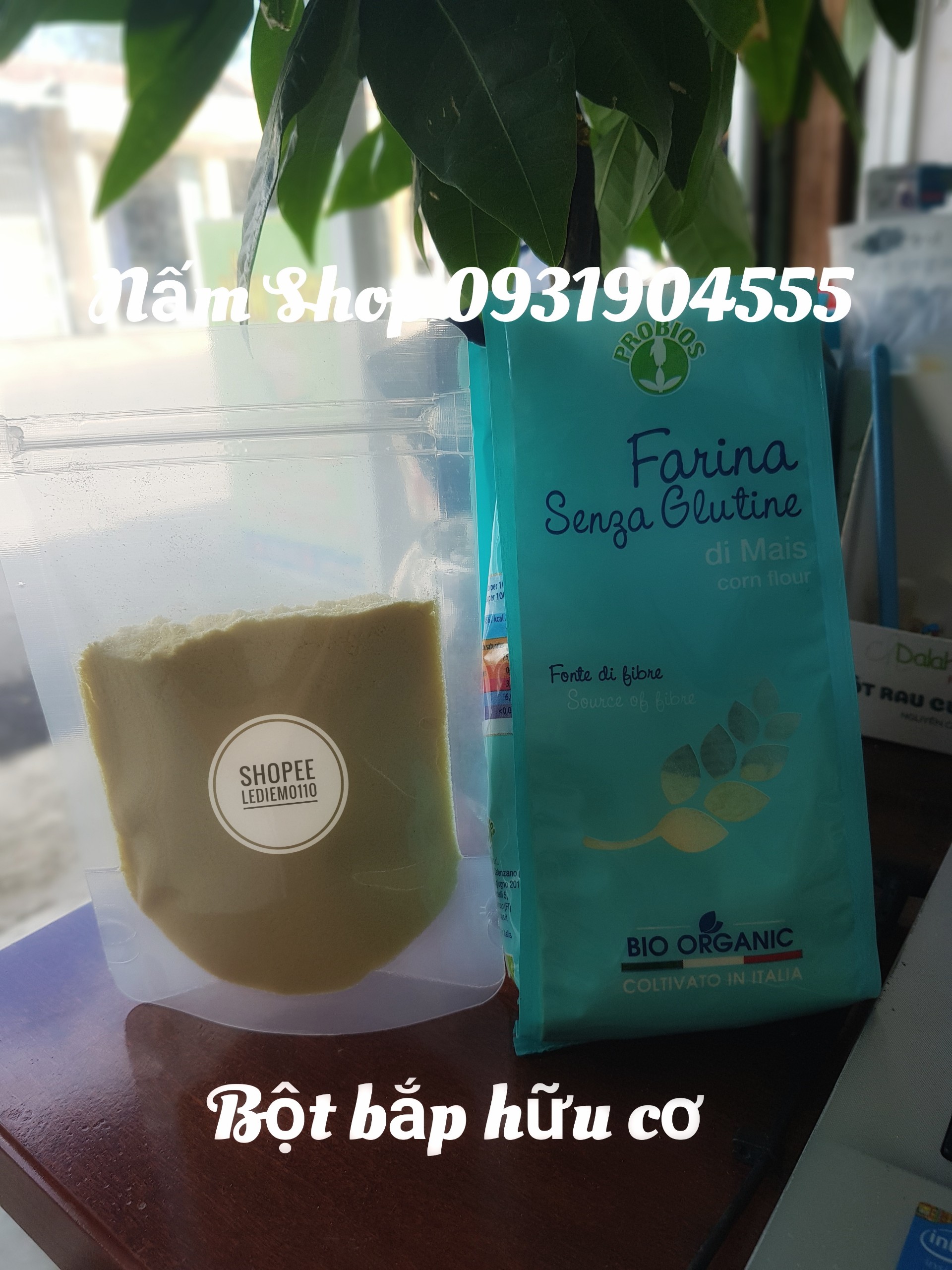 Bột bắp (ngô) hữu cơ Probios cho bé